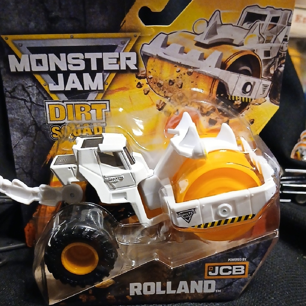 Monster Jam Rolland Construction Vehicle Toy